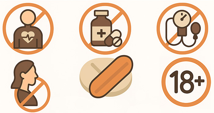 Levitra Generico Contraindicaciones y Restricciones